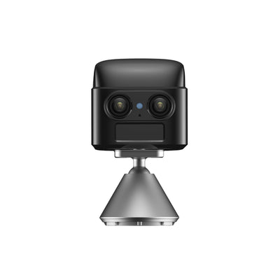 4G Mini 2K Cam with Dual Lens and 6x Zoom, Night Vision, Long Recording Time
