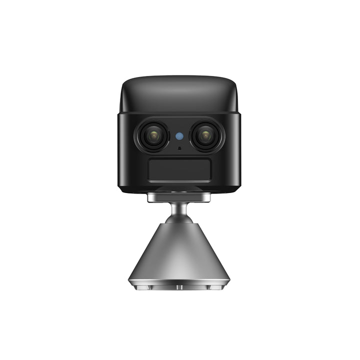 4G Mini 2K Cam with Dual Lens and 6x Zoom, Night Vision, Long Recording Time