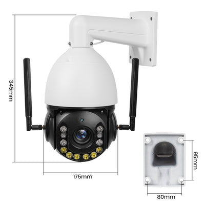 4G 2K IP Security Camera With 30x Optical Zoom