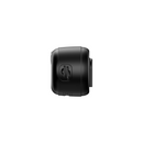 Black mini magnetic wifi camera with long standby on a white background