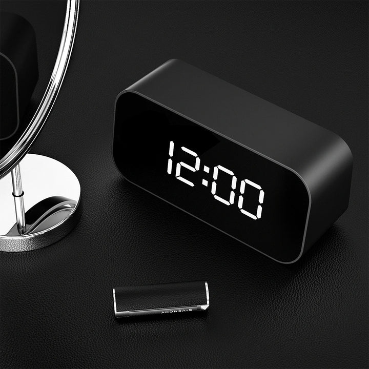 [Tuya Series] 4K Table Alarm Clock Camera with Night Vision and Remote Viewing