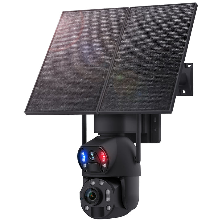 4G Solar Security Camera 36X PTZ Dual-Lens Pro