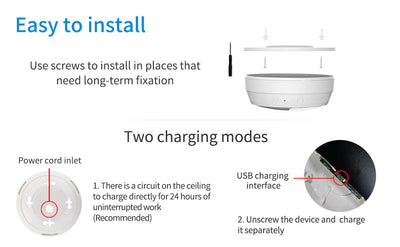 Smoke Detector Hidden Camera - WiFi Enabled