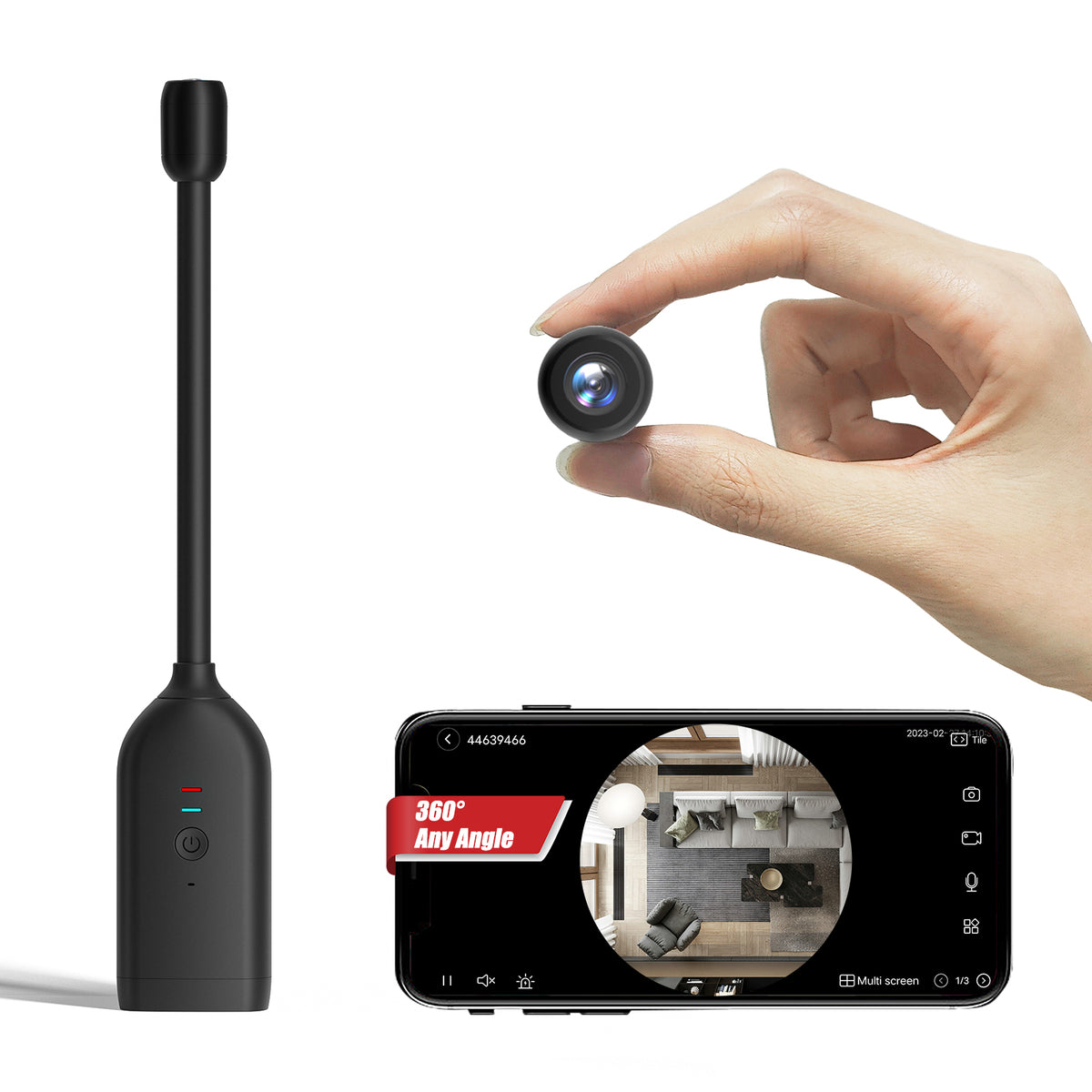 Stretchable Camera Flexible Gooseneck Camera | Full HD - The Spy Store