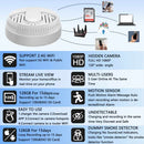 Smoke Detector Hidden Camera - WiFi Enabled