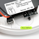 Smoke Detector Alarm Hidden Camera - WiFi Enabled