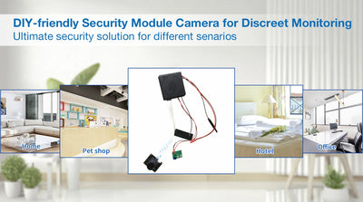 Wireless WiFi & 4G Camera Security Module for DIY Surveillance