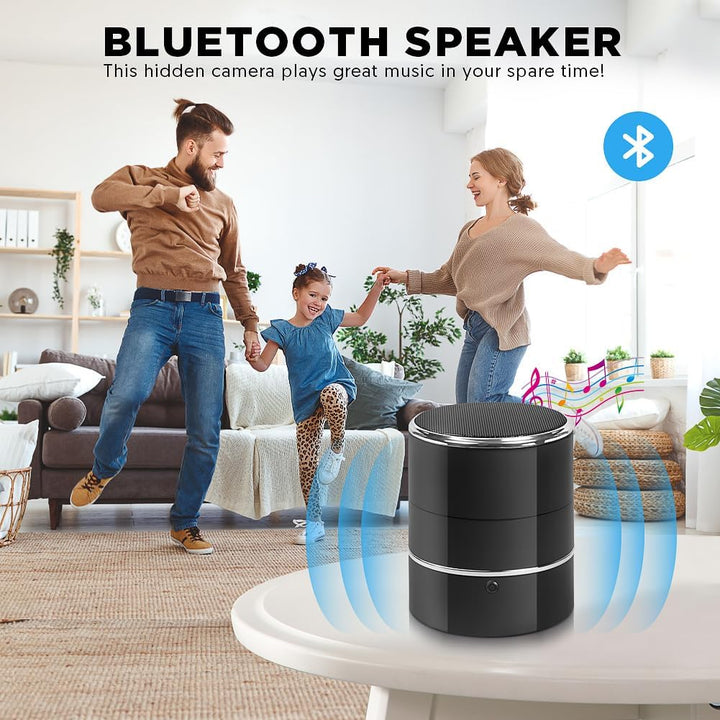 HD Stereo Bluetooth Speaker WiFi Hidden Camera