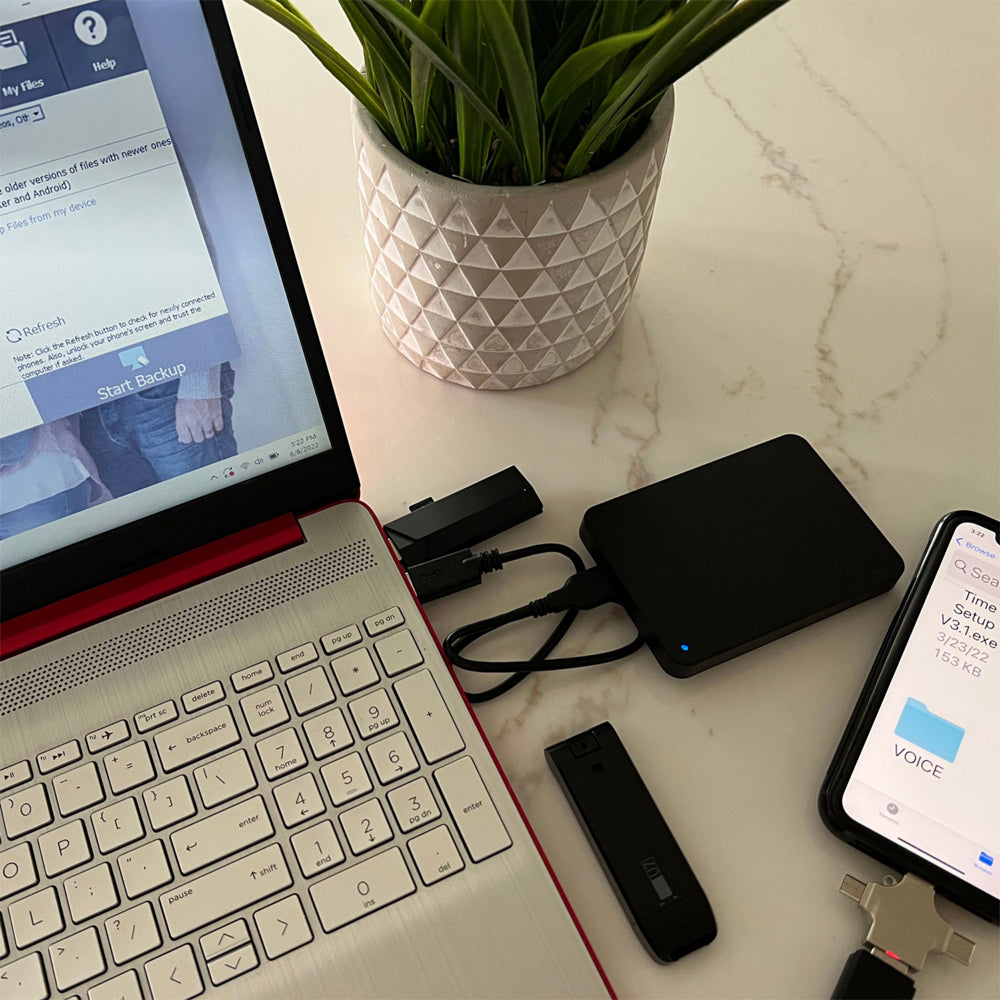 1TB Portable Evidence Storage – Capturra Action Drive Kit | The Spy Store