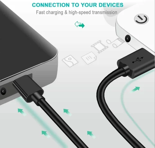 USB to Micro charging data cable (with data)