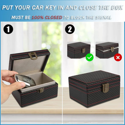 Car Key Signal Blocker Faraday Box