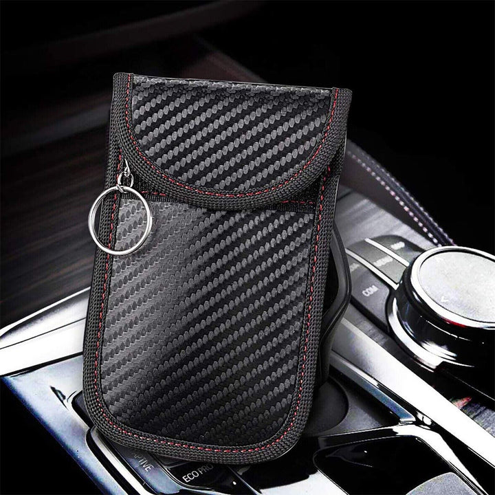 Water-Resistant RF Blocking Key Fob Faraday Pouch