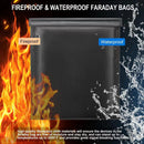 Faraday Bag RFID Blocking - Fireproof, Waterproof Protection - 3 Sizes