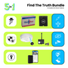 Find The Truth Complete Bundle - Detect Partner Cheating (Cameras, Tracker, Test Kit)