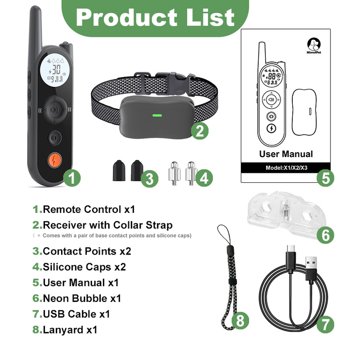 Houndware BoundWise Pro - 2-in-1 Wireless Dog Fence & Training Kit