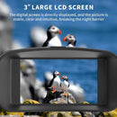 4K Night Vision Binoculars with Large Screen & Rechargeable Lithium Battery (Black & White NV)