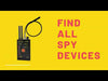 Military-Grade 5G Bug Detector: RF, Hidden Camera, and GPS Tracker Finder