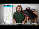 4G Heavy Duty Solar Powered GPS Tracker with Super Long Battery Life