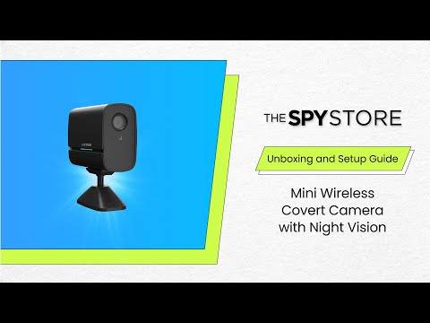 Mini Wireless Covert Camera with Night Vision