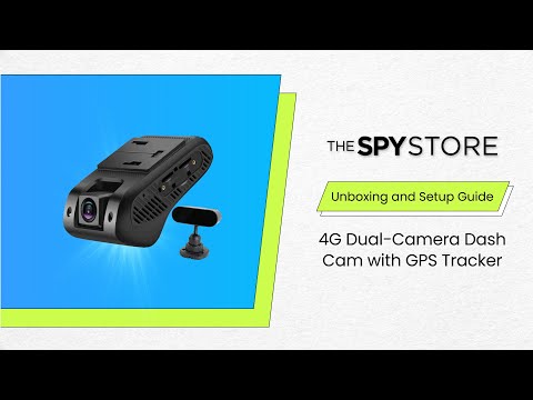 4G Dual-Camera Dash Cam with GPS Tracker