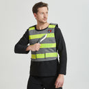 Reflective Hi-Vis Stab Proof Work Vest - Tactical Ultra Fabric