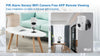 HD 1080P Wireless Hidden Wall-mounted Security Camera with PIR Sensor