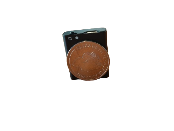 Awaretech MR-150 Magnet Slimmest Voice Recorder with Long Battery Life (Weight 9 gram)