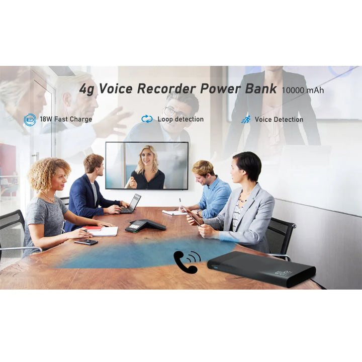 4G Voice Recorder Disguised Power Bank - The Spy Store
