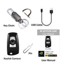 4K UHD Car Key Remote Spy Camera