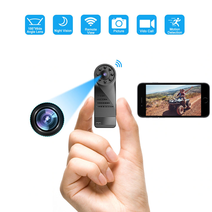 Compact Full HD Wi-Fi Body Camera - The Spy Store