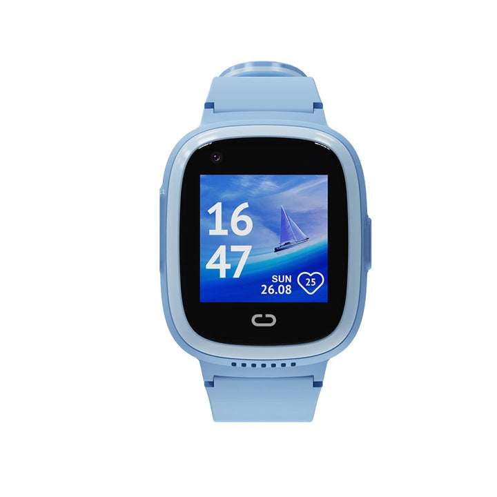Kids Water Resistant GPS Smart Watch Blue