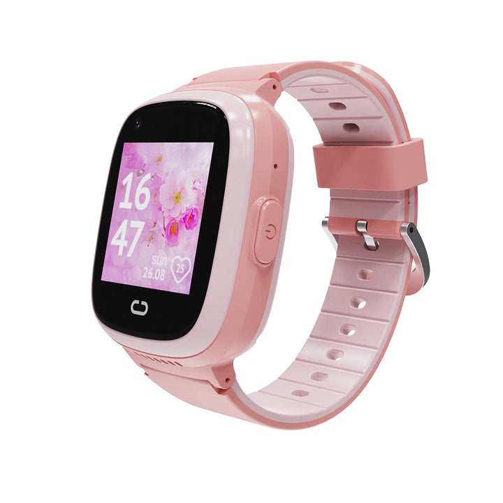 Kids Waterproof GPS Smart Watch-Pink-The Spy Store