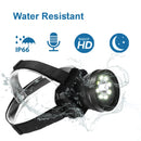 ﻿﻿LED Head Torch & Action HD Camera | Water Resistant