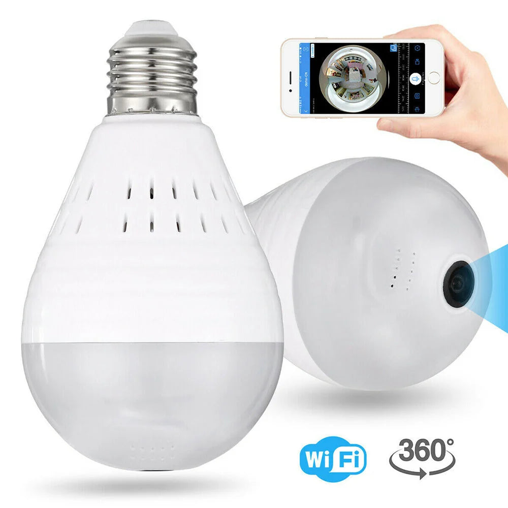 Spy bulb 2024 hd wifi camera