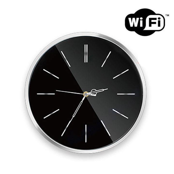 Modern Wall Clock - With Wi-Fi 1080p HD Camera and Motion Detection