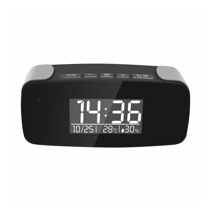 Front view of the 1080P HD Wi-Fi Clock with Hidden Camera