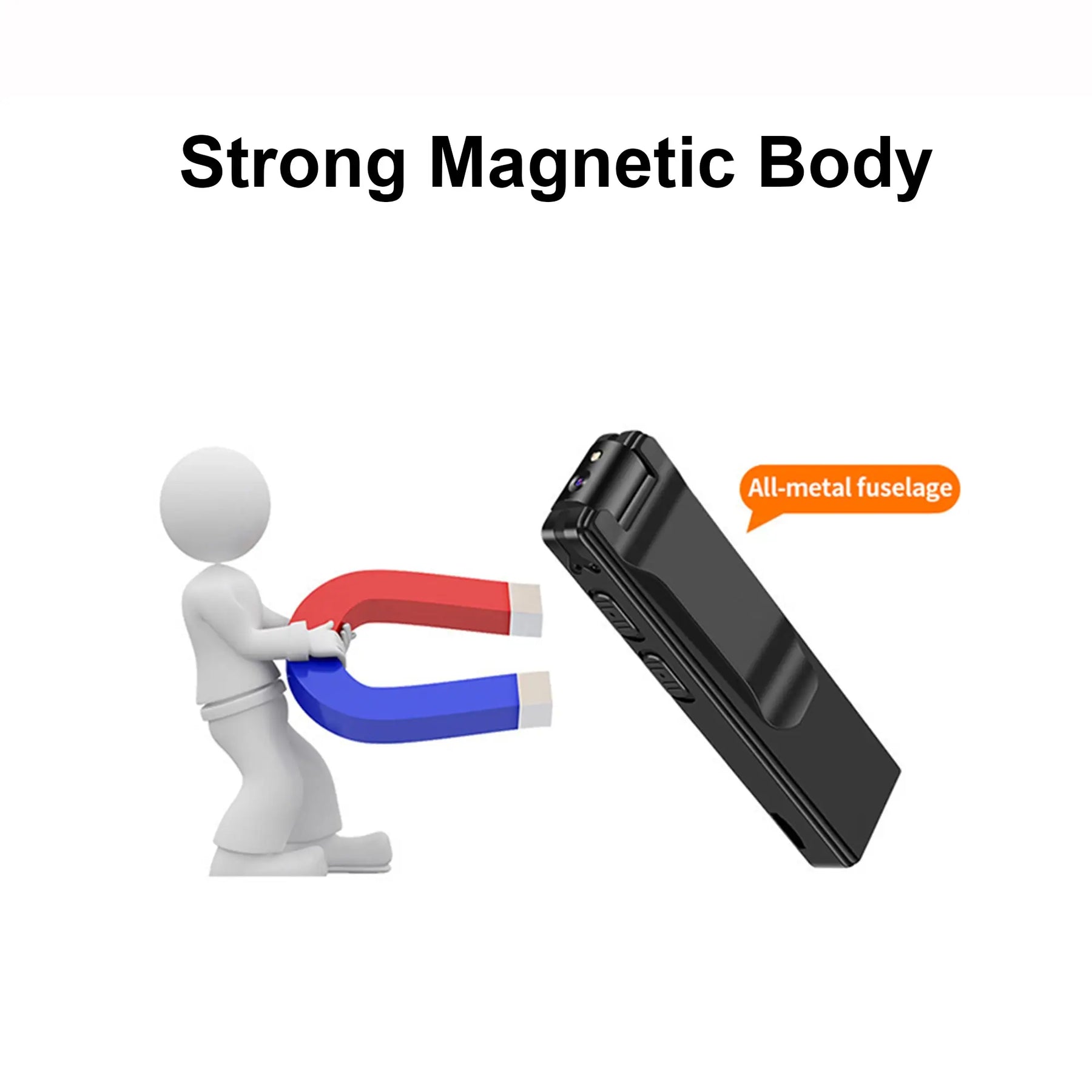 Nisanmoon Verborgen camera, spionagecamera met 5000 mAh mobiele voeding, verborgen spionagecamera HD 1080p met nachtzicht en loopopname Nisanmoon Verborgen camera, spionagecamera met 5000 mAh mobiele voeding, verborgen spionagecamera HD 1080p met nachtzicht en loopopname