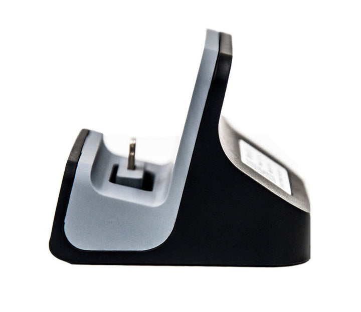 Zoomed side view of 100% invisible iPhone Charging Dock Hidden Spy Camera - The Spy Store